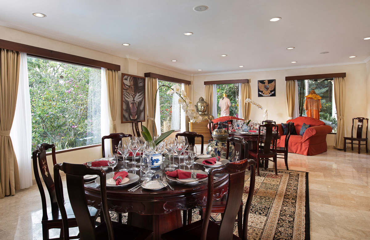 private dining at ayung resort ubud